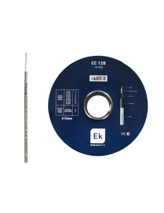 CC 128 / Cable coaxial 6,8mm CCS/Al 100Mtrs