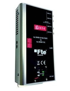 G 2414 / Cabecera compacta 4 x DVB-S/S2/S2x a 4 x DVB-T/... 2