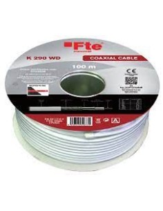 K 290 WD / Cable coaxial 6,8mm CSS/Al 100Mtrs
