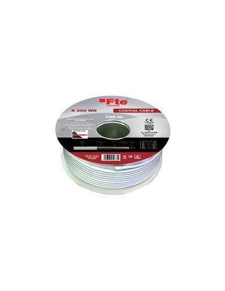 K 290 WD / Cable coaxial 6,8mm CSS/Al 100Mtrs