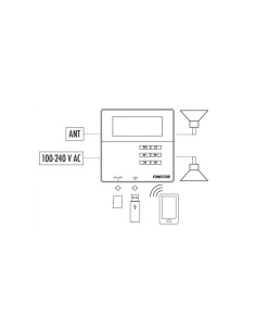 WA-66R / Amplificador de pared USB/MicroSD/FM 2