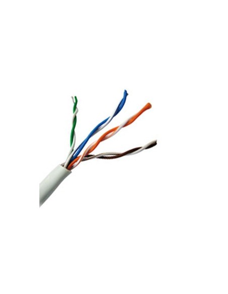 Cable UTP Cat.5e CCA gris 100Mtrs