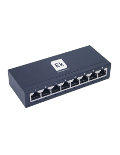 SW8 M Switch Ethernet 8 puertos. 10 /100/1000. Carcasa metálica Emb:1/50