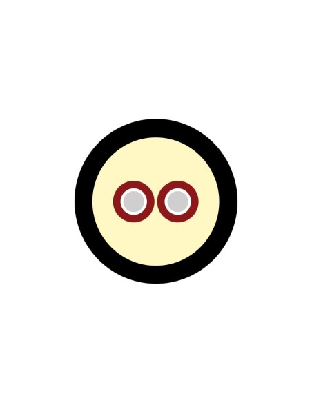 CFOR 2 900N / Cable 2 FO SM 900um G657-A2 PE negro