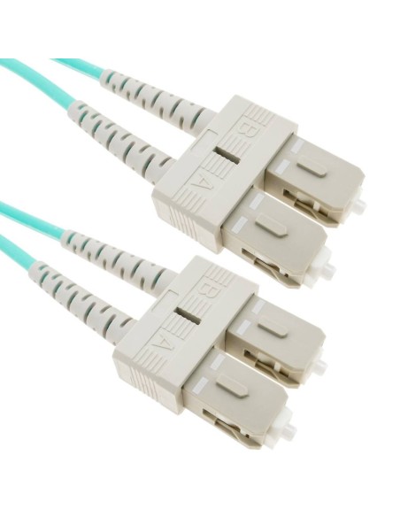 Latiguillo FO MM OM3 Duplex SC/PC-SC/PC 5Mtrs.