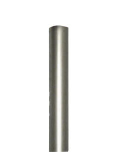 M 200 / Mástil liso galvanizado 2,0Mtrs.