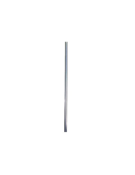 Mástil liso cincado con tapón 3Mtrs.