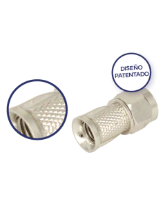 CFR 6 EK / Conector F macho roscado con aletas 2