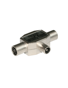 Mezclador distribuidor TV blindado 1 macho a 2 hembras 2