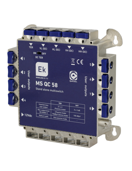 MS QC 58 / Multiswitch estrella/final 5x 8