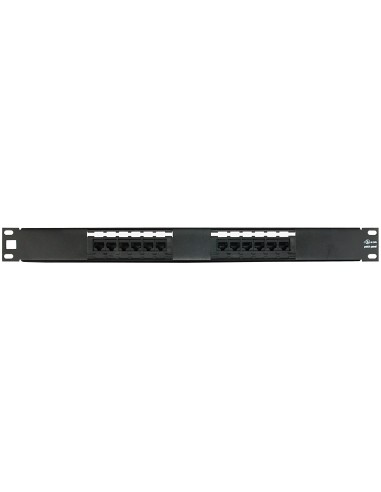 PPC-6-U-12 / Patch panel 19" UTP Cat.6 12 puertos