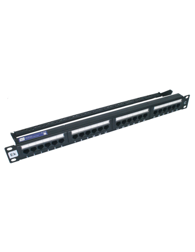 PP 24 6C / Patch panel 19" UTP Cat.6 24 puertos