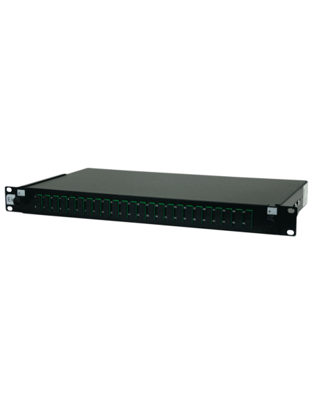 <p><strong>Especificaciones:</strong></p>
<p>Bandeja rack extraíble para conexiones de fibra óptca.<br />Tiradores de plástico c <p><strong>Especificaciones:</strong></p>
<p>Bandeja rack extraíble para conexiones de fibra óptca.<br />Tiradores de plástico c
