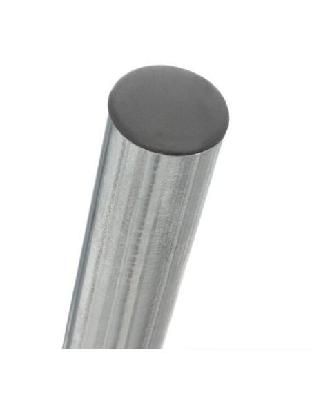 TUBO GALVANIZADO 50 x 1,5 x 120mm  C/.2 TAPONES