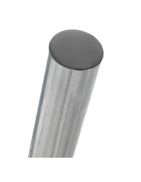 TUBO GALVANIZADO 50 x 1,5 x 120mm  C/.2 TAPONES