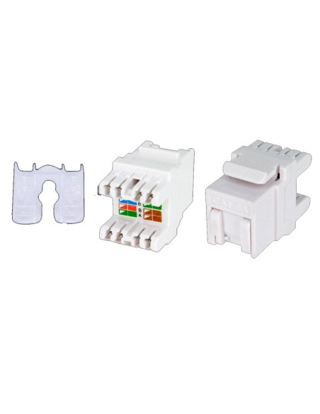 R C6A / Keystone jack conector hembra Cat6A UTP