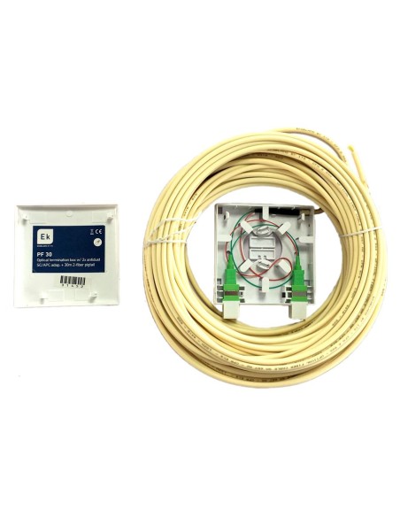 <p><strong>Características técnicas:</strong></p>
<p>- Incluye 2 adaptadores SC/APC antipolvo</p>
<p>- Tipo de fibra: Monomodo 9 <p><strong>Características técnicas:</strong></p>
<p>- Incluye 2 adaptadores SC/APC antipolvo</p>
<p>- Tipo de fibra: Monomodo 9