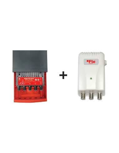 Kit´s M3200 / Amplif. Mástil Inteligente 4 IN +...