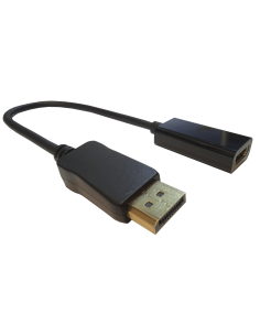 Conexión DisplayPort macho a HDMI hembra