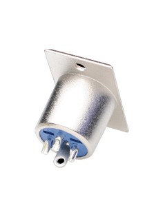 Conector Canon-XLR macho 3 pines chasis 2