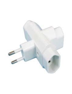 Adaptador de 3 tomas 10A/250V 2