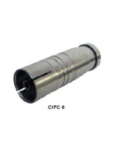 Conector Hembra compresión metalico / CIFC 6