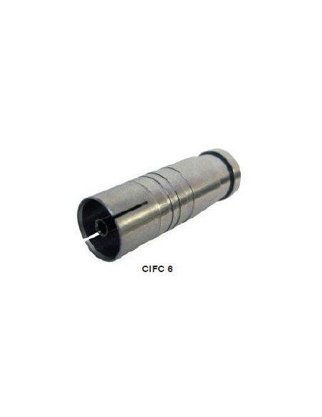 Conector Hembra compresión metalico / CIFC 6