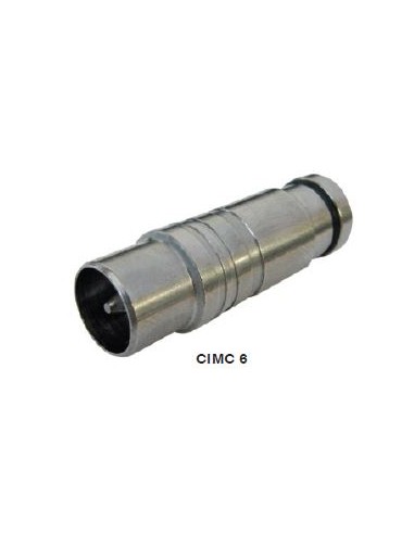 <p>CIMC 6 Conector Macho Compresion con Apantallamioento</p>