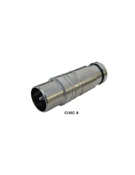 <p>CIMC 6 Conector Macho Compresion con Apantallamioento</p>