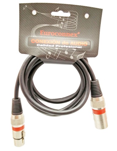 <p><strong>Características técnicas.</strong></p>
<p>Conector XLR 3 contactos macho - Conector XLR 3 contactos hembra </p>
<p>Lo