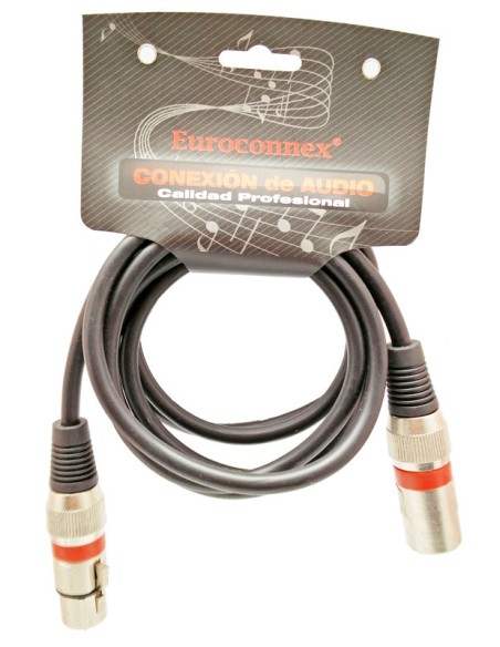 <p><strong>Características técnicas.</strong></p>
<p>Conector XLR 3 contactos macho - Conector XLR 3 contactos hembra </p>
<p>Lo