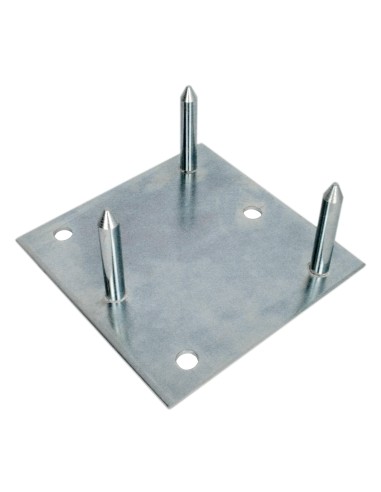 <p>Características técnicas:</p>
<table border="1"><tbody><tr><td><span>  Dimensiones platina </span></td>
<td><span>  200x200x4