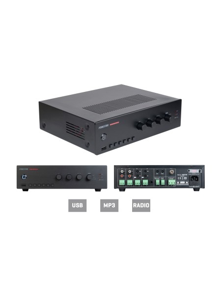 PROX-30 / Amplificador de megafonía 30W USB/MP3/FM