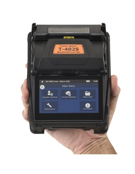 T-402S / Fusionadora FO alineación por revestimiento activo