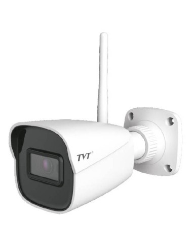 Cámara Bullet IP 4MP IR30m Lente fija 2.8 WiFi P2P TVT