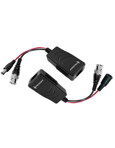 Transceptor pasivo de vídeo (balun) y alimentación especial HD-TVI , AHD, CVI