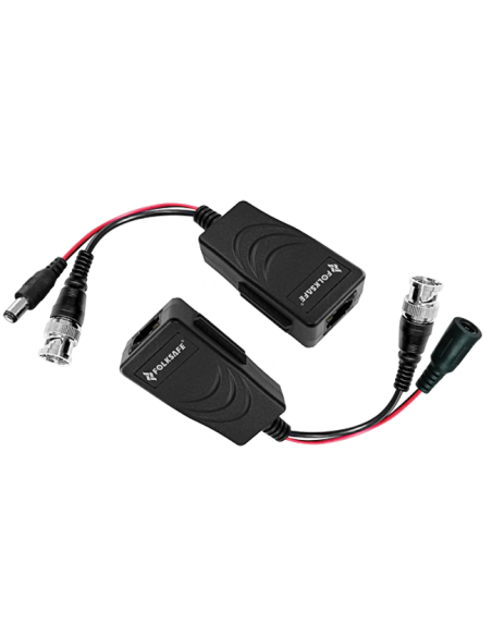 Transceptor pasivo de vídeo (balun) y alimentación especial HD-TVI , AHD, CVI