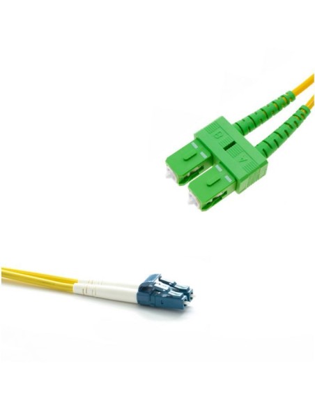 Latiguillo FO SM 9/125 OS2 doble SCD/UPC-SCD/APC 5Mtrs. Latiguillo FO SM 9/125 OS2 doble SCD/UPC-SCD/APC 5Mtrs.