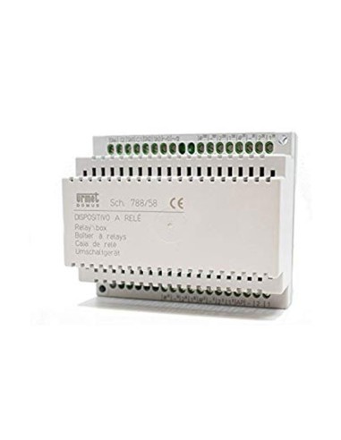 Relé conmutación 4 placas pulsadoras