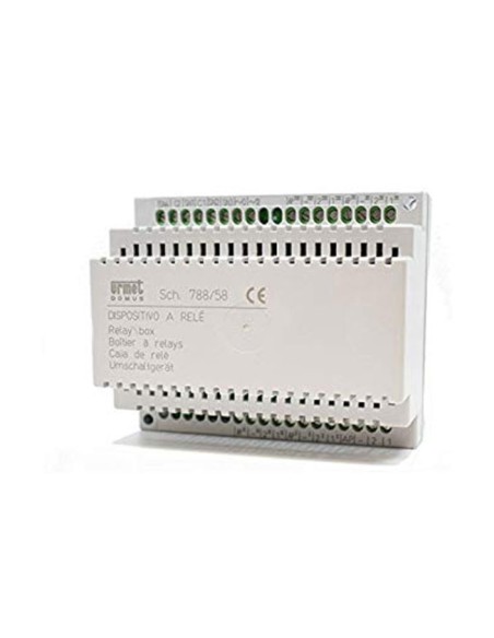 Relé conmutación 4 placas pulsadoras