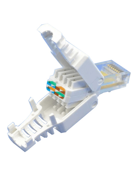 Conector macho RJ45 Cat6 Manual
