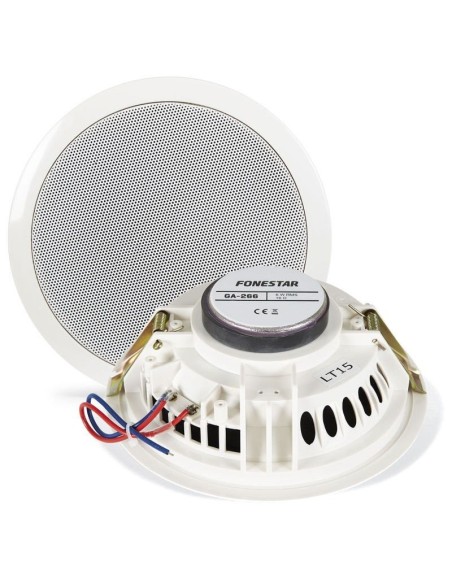 GA-266 / Altavoz de techo y rejilla redonda 6 ½' 16O 6W