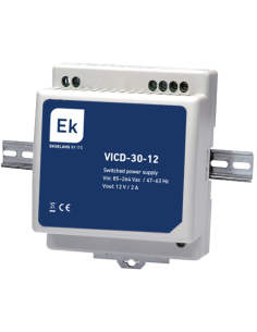 VICD-30-12   FUENTE  ALIMENTACION  12 VDC/2A  carril  DIN