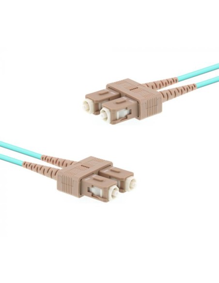 Latiguillo FO MM 50/125 OM3 doble SCD/PC - SCD/PC 2Mtrs