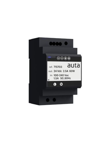 F. ALIMENTACION  AUTA  ALV-2,5 A / 24 VDC