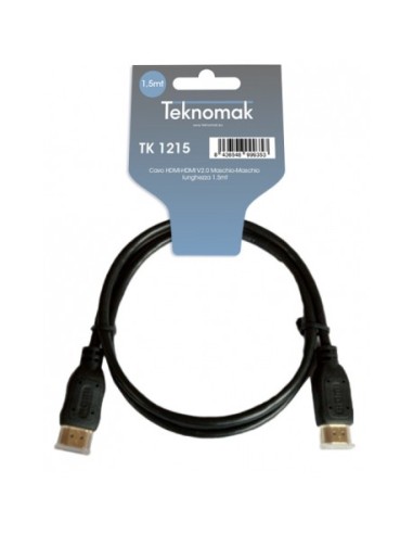 Cable HDMI macho / HDMI macho V2.0 1,5m