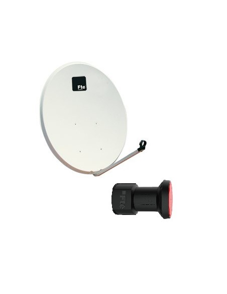 Kit antena parabólica 100cm con LNB single