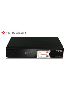 Receptor Satélite Ferguson HD CI+ combo Ariva 255 + Card...