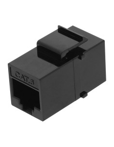 Adaptador Keystone RJ45 Cat.6 UTP hembra-hembra