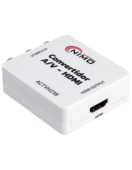 CONVER.VIDEO COMPUESTO RCA-HDMI